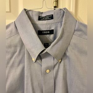 Izod light blue dress shirt